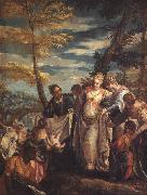 VERONESE (Paolo Caliari) The Finding of Moses aer oil painting artist